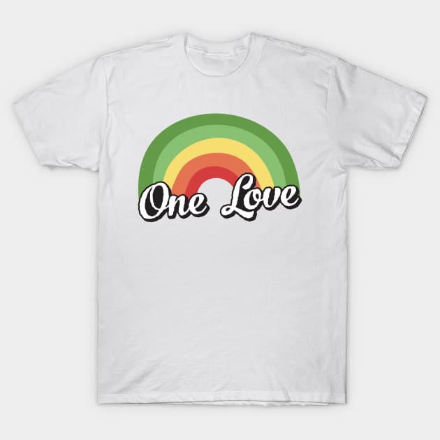 One Love T-Shirt by Goumadi